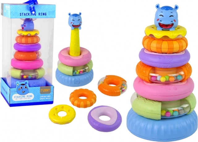 Piramida educațională Ineluri colorate