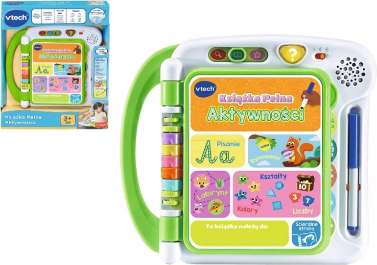 Carte interactivă plină de activități pentru preșcolari