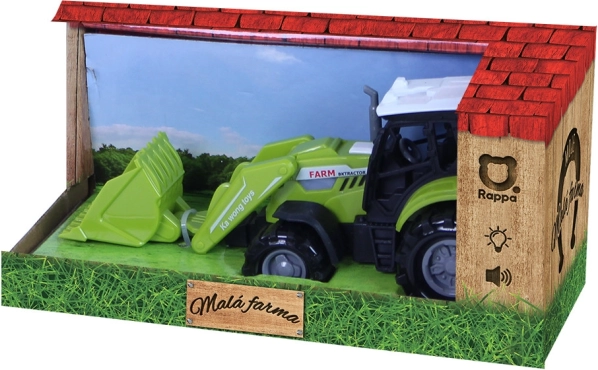 Tractor pentru copii cu cupă, cu sunete și lumini