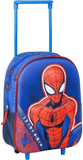 Cerda rucsac pentru copii cu roți Spiderman 3D