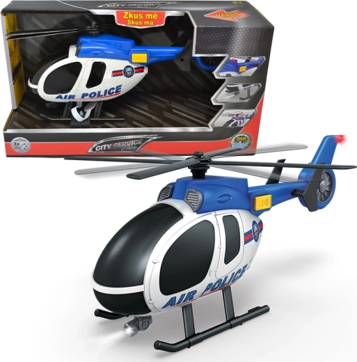 Elicopter de poliție 1:14 cu lumini și sunete