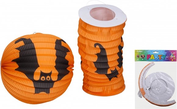 Set de lampioane de hârtie - Sferă 25 cm și Cilindru 15 cm