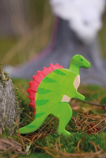 Spinosaurus figurină din lemn Holztiger - 1 bucată