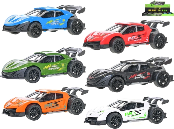 Mașinuță de curse cu mecanism pull-back 11,5 cm