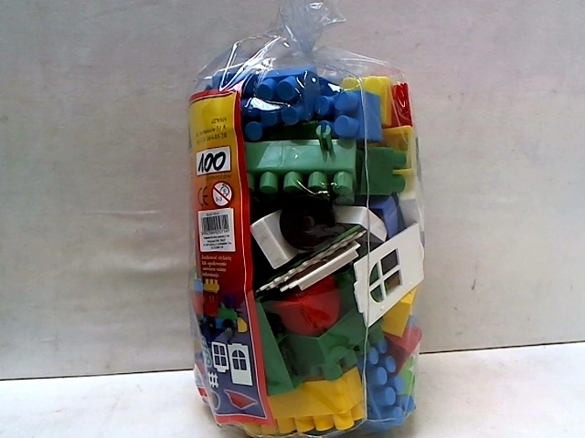 Cărămizi de construcție din plastic – 100 de piese