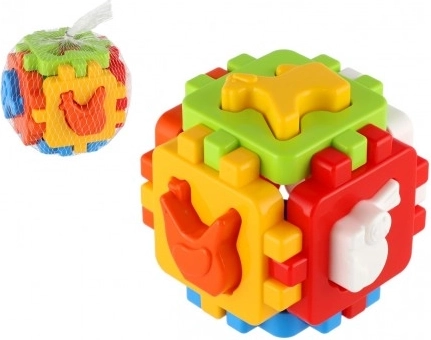 Cub de inserare din plastic 10 × 10 cm în plasă