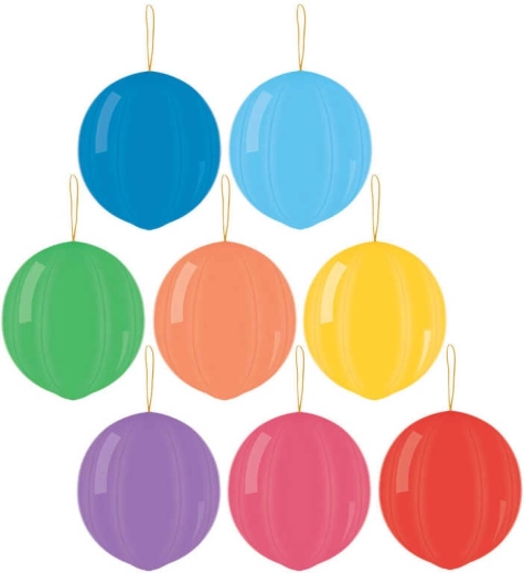 Gemar balon gonflabil punch ball pastel cu elastic 45 cm - 1 bucată