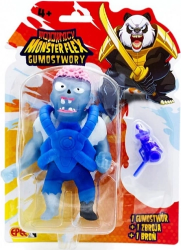 Figurină Gumostwory – luptător zombi spațial cu pistol laser luminos