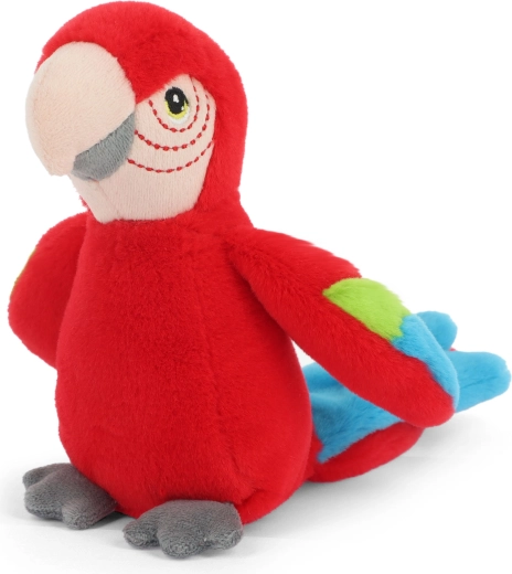Papagal de pluș de colecție Keeleco, 13 cm