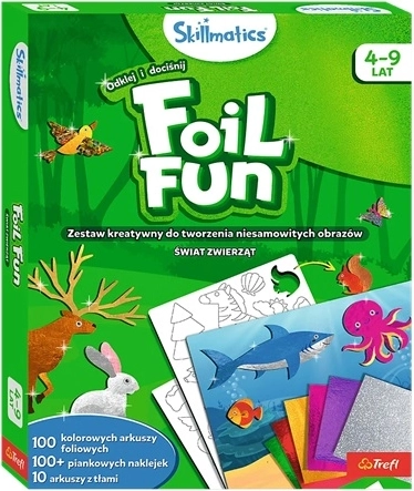 Trefl Skillmatics FoilFun lumea animalelor