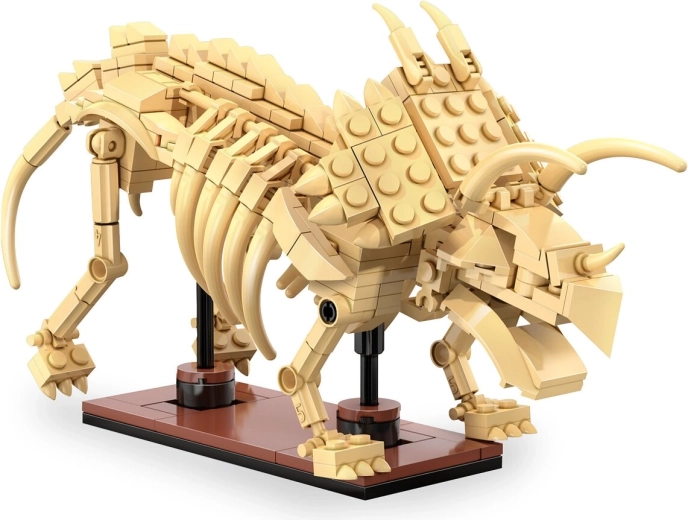 Fosilă de dinozaur CaDA Triceratops la scara 1:33 din piese de construcție