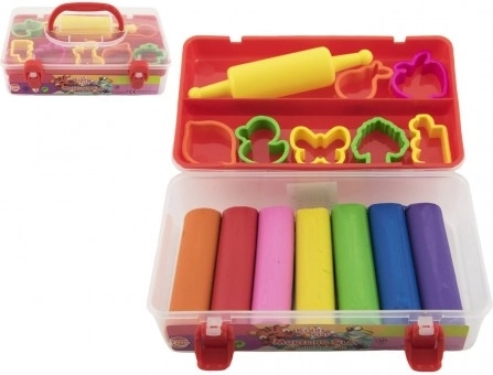 Set de plastilină și forme de tăiat NARA 550g