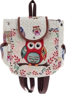 Rucsac textil Bufnița