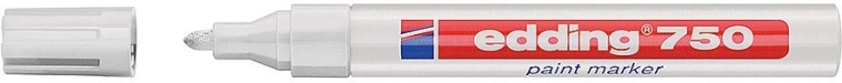 Marker lăcuit alb Edding 750