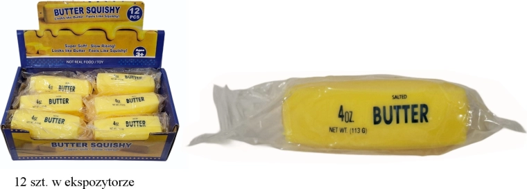 Jucărie antistres tip squishy în formă de unt