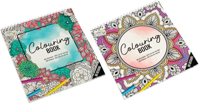 Cărți de colorat 40 de foi – mix de motive