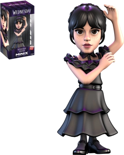 Figurină de colecție Minix Wednesday Addams în rochie de bal - 1 bucată