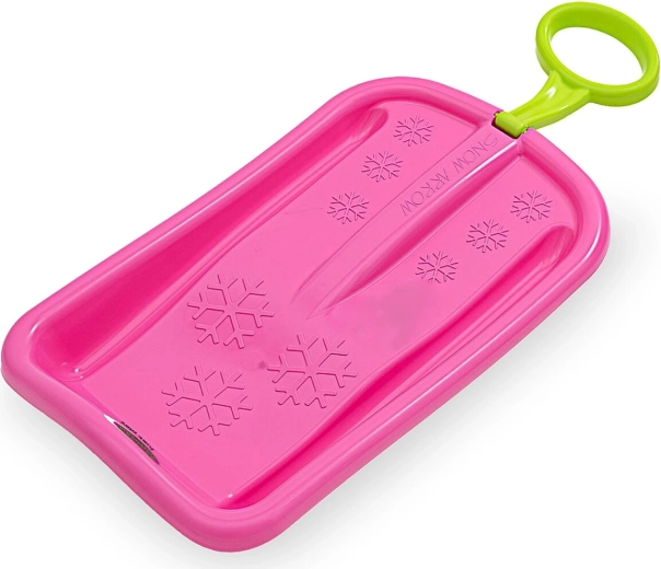 Bob pentru copii Snow Play Arrow 74 cm, roz