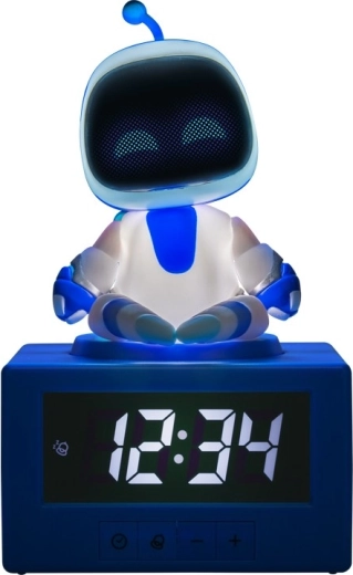 Astrobot ceas deșteptător cu lumină de noapte și funcție snooze