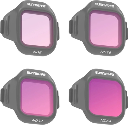Set de filtre Sunnylife ND8/ND16/ND32/ND64 pentru DJI Mini 5 Pro