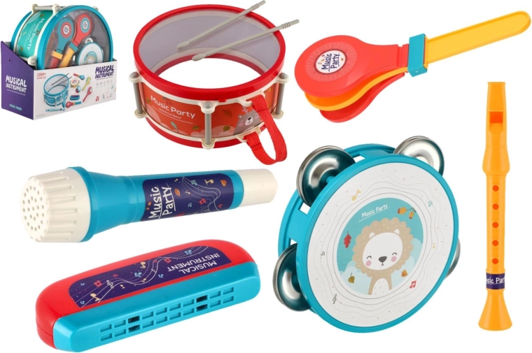 Set muzical pentru copii 9 piese Music Party