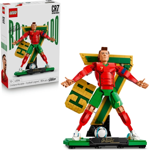 LEGO Editions Cristiano Ronaldo – legendă a fotbalului