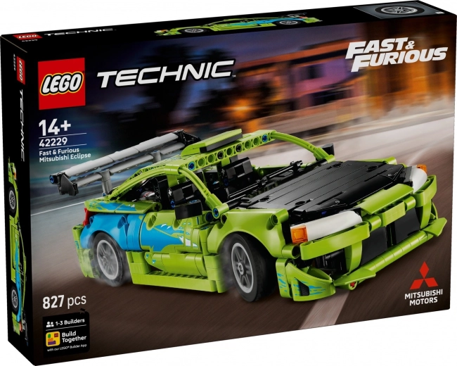 LEGO Technic mașină Fast & Furious Mitsubishi Eclipse