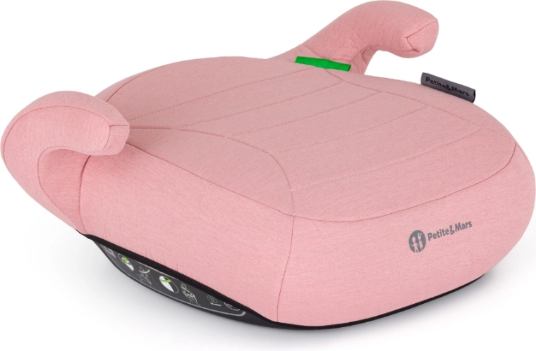Înălțător auto Petite&Mars Zuno Han Pink 125–150 cm