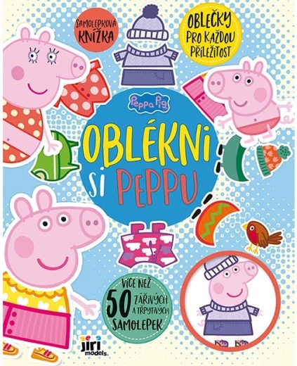 Îmbrac-o pe Peppa Pig – carte cu autocolante