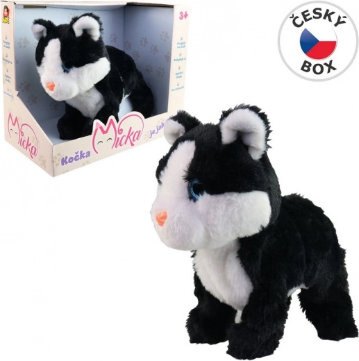 Pisica Micka cu reacție sonoră 26 cm