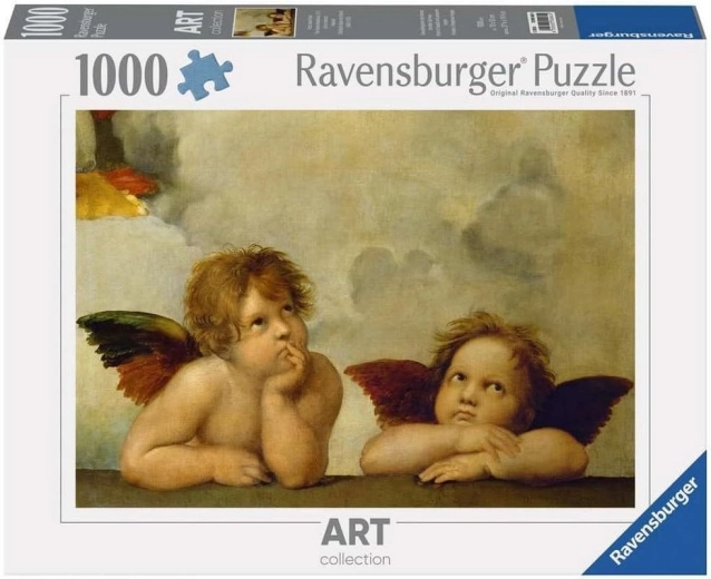 Puzzle Ravensburger Art Collection: heruvimi 1000 de piese