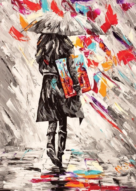 Puzzle Critică artă 500 piese