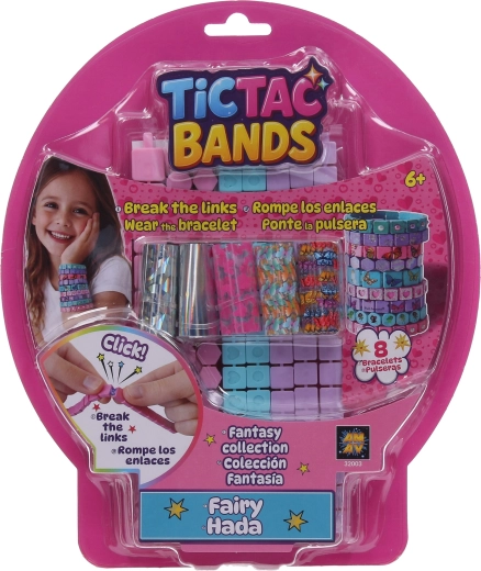 TICTAC BANDS set pentru confecționarea brățărilor cu motiv de zână - 8 buc.