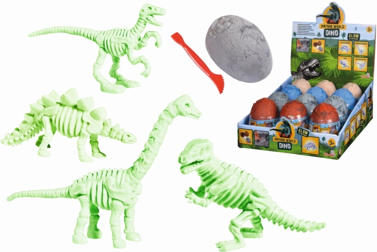 Ou cu schelet de dinozaur de săpat - 1 bucată