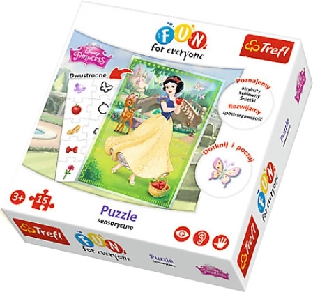 Puzzle senzoriale Albă ca Zăpada – 15 piese