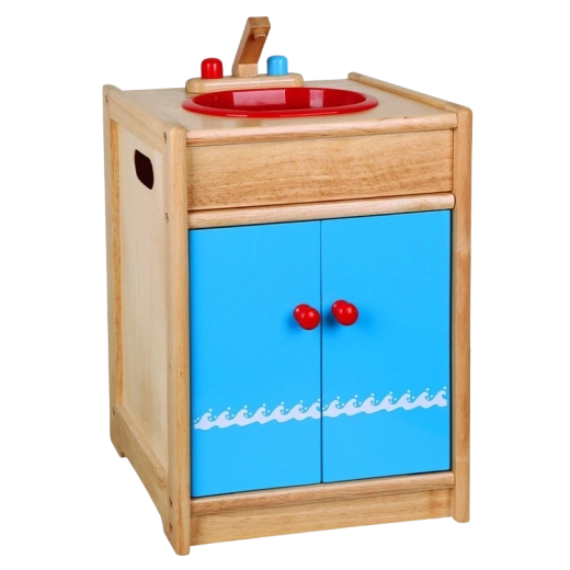 Chiuvetă de bucătărie din lemn BABU pentru copii