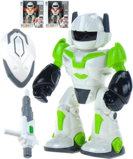Adar Robot dominator robot de luptă cu armă și scut 24 cm cu lumină și sunet - 1 bucată