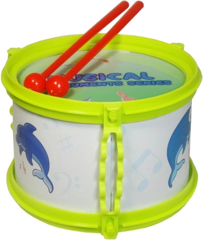 Tobă muzicală pentru copii cu motiv marin