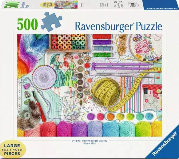 Puzzle Ravensburger Șicý koutek XXL 500 de piese