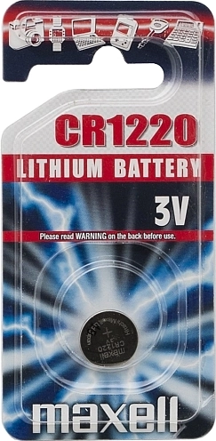 Baterie tip pastilă cu litiu CR1220 3 V