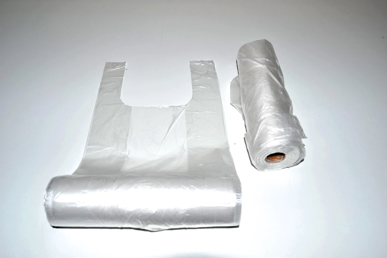 Pungi din polietilenă transparente 5 kg, rolă 200 buc