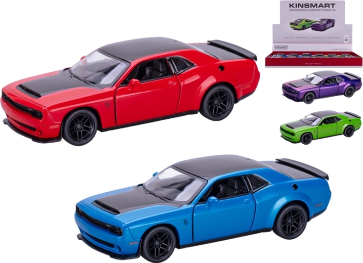 Model metalic de mașină Dodge Challenger SRT 170 1:40 Kinsmart