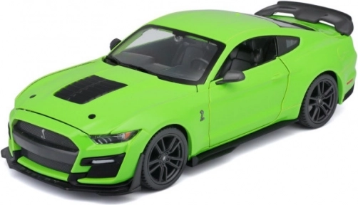 Model auto FORD Mustang Shelby GT500 2020 1:24 verde