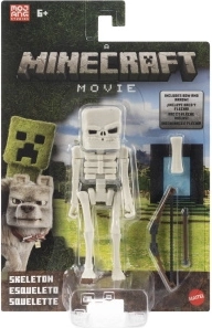 Figurină Minecraft cu schelet și arc