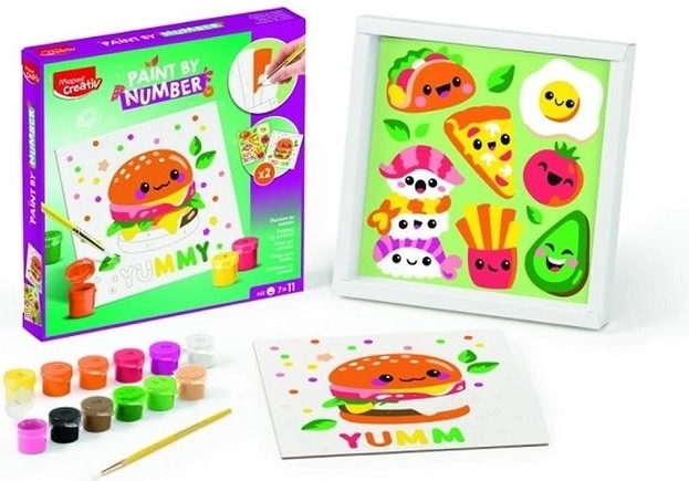 Creativ Pictură pe numere Yummy