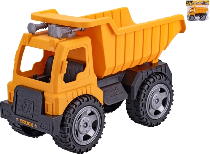 Basculantă de construcții 30 cm – camion robust din plastic pentru copii