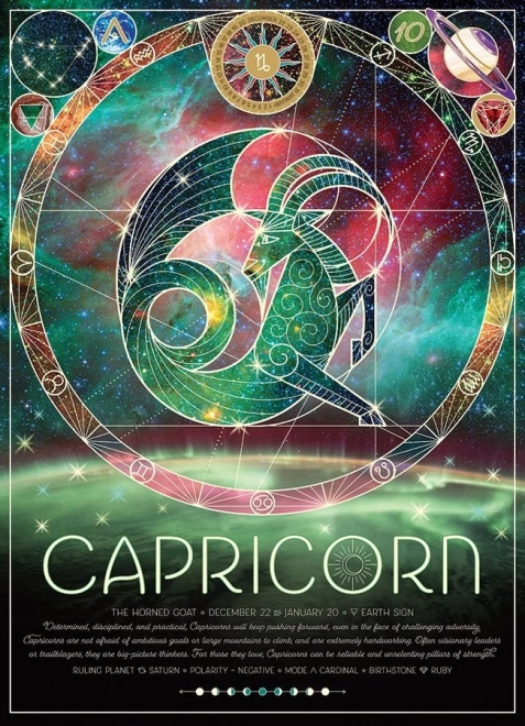 Puzzle Semnul Capricorn 500 piese Cobble Hill
