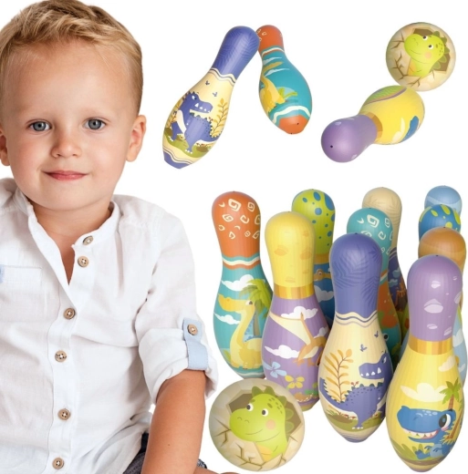 Popice moi pentru copii cu dinozauri Woopie - 12 buc.