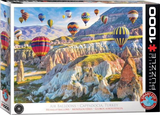Puzzle Baloane deasupra Cappadociei 1000 piese
