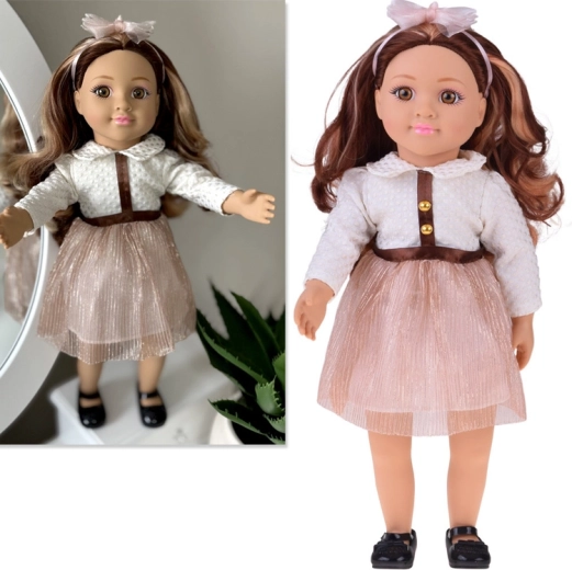 Păpușă May May Girl de 48 cm cu melodie și corp moale
